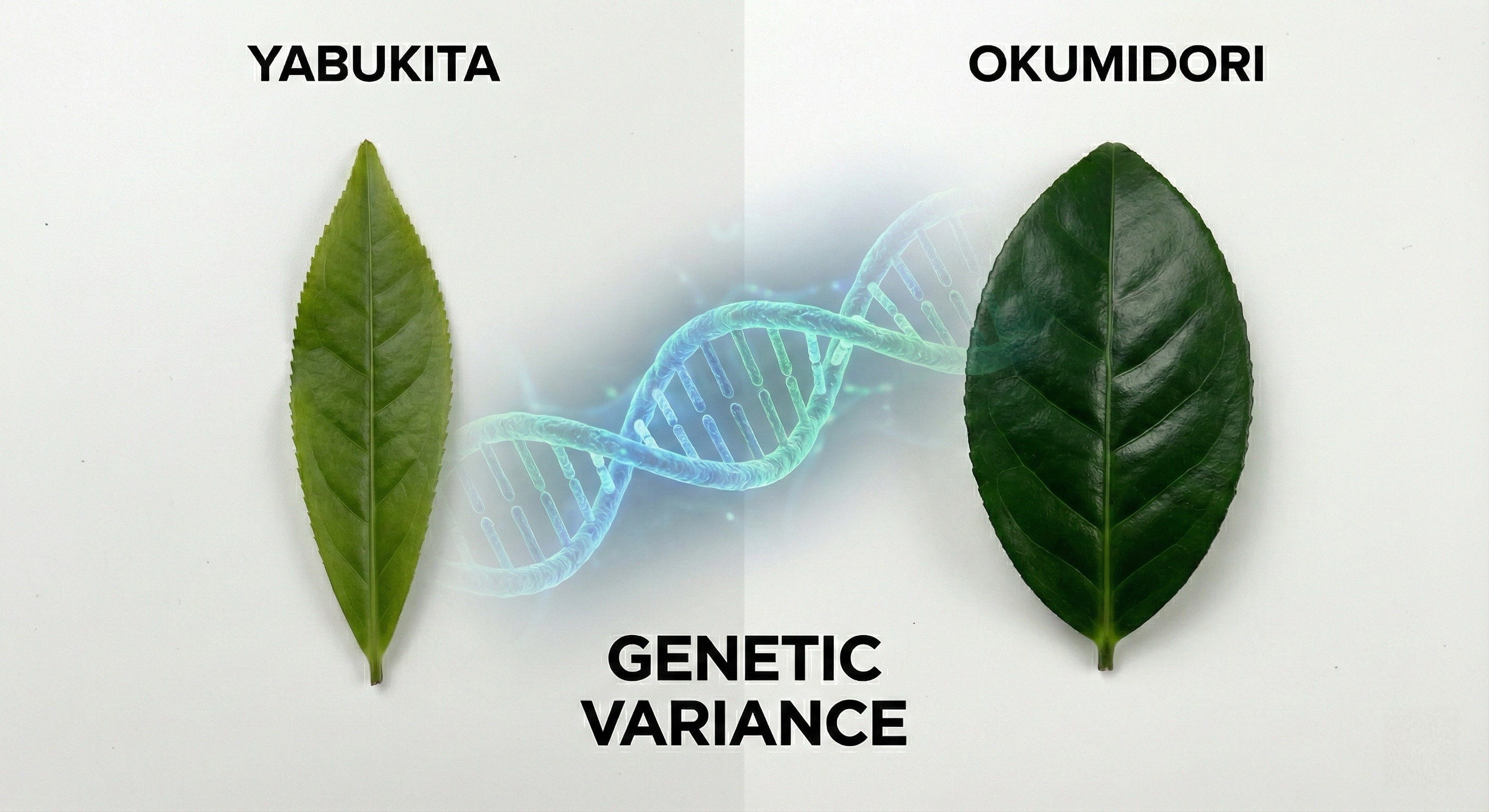 The Genetic Standard: Decoding Cultivars (Yabukita vs. Okumidori)