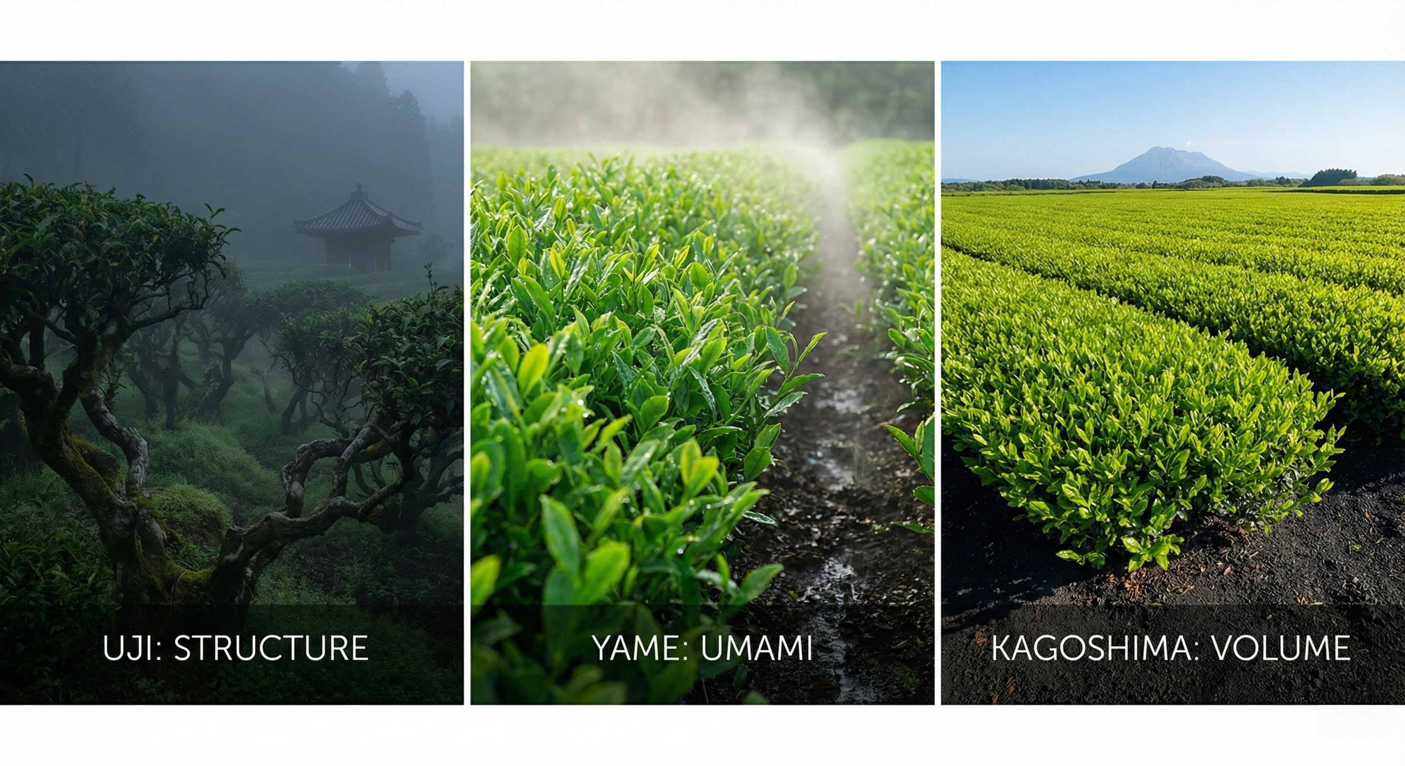 The Terroir Map: Uji vs. Yame vs. Kagoshima