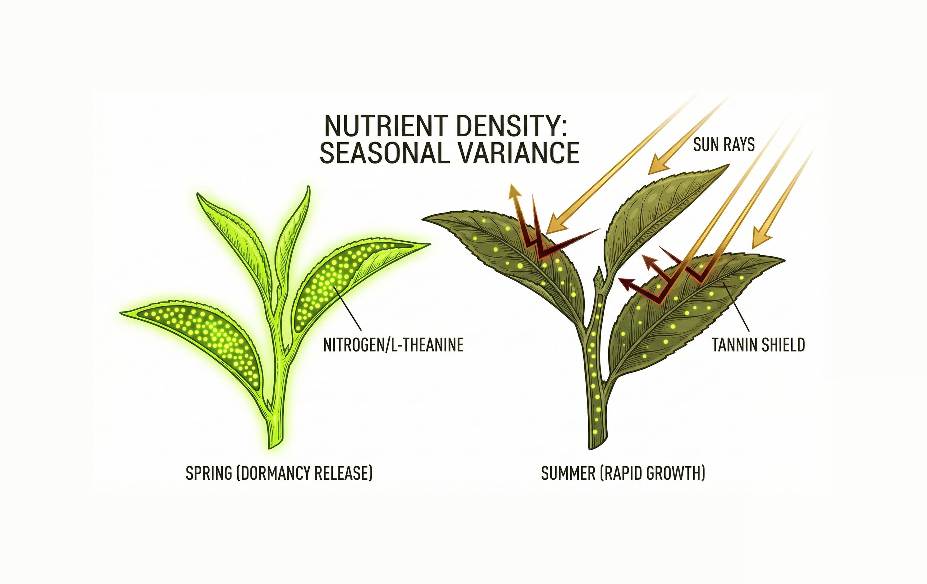 The Harvest Cycles: Ichibancha (First Flush) vs. Mass Production